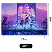 hot 8 style KPop Demon Hunters jigsaw puzzle KPop Demon Hunters Rumi Mira Zoey Puzzle Model Toy designed for Birth Date present