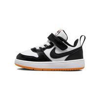 Nike Court Borough Low 2 White Black Kumquat TD DN1230-100 23.5