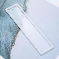 DIY Rectangle Silicone Bookmark Mold Resin Making Epoxy Jewelry Craft Transparent Mold for Home Garden Tools & DIY Crafts