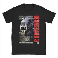 Men's Residents Evils Biohazard 3 T Shirt 100% Cotton Tops Vintage Short Sleeve Crew Neck Tees Classic T-Shirts S juoda