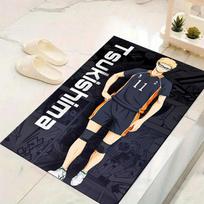 1pc Haikyu!! Pattern Area Rug, Anti slip Non Shedding Stain Resistant Carpet 60cm by 90cm
