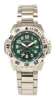 TECHNOS 10 ATM Water Date T9B92SM [TECHNOS] Watch, Resistant, Display, žalia
