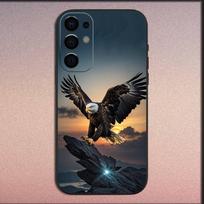 Birds COOL Eagle Phone Case For Samsung S25,S24,S21,S22,S23,S30,Ultra,S20,Plus,Fe,Lite,Note,10,9,5G Black Soft Cover Samsung S205G