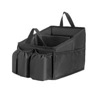 Large Car Seat Organizer Storage Box Foldable Portable Handle Car Storage Container with Multiple Pockets for Vehicle Interior Organization one size juoda