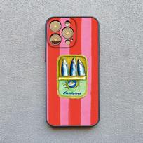 Sardines Color Fish Funny Phone Case For iPhone 17 13 12 Mini 11 Pro Max 16 15 14 Pro Max Plus XR XS X 7 8 Shockproof Covers For 17Pro