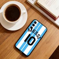 Lionelio Messi telefono dėklas Juodas Silikoninis Minkštas Samsung Galaxy A73,A72,A71,A70,A53,A52,A51 Samsung a13 5g white