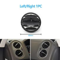 1/2 VNT. Automobilio Priekinės Galinės Kondicionavimo Angos Grotelės Oro Angos Dangtelis VW Volkswagen Tiguan 2010 2011 2012 2013 2014-2017 Left or Right 1PC black