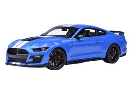 AUTOart Ford Mustang Shelby GT500 Finished Model 73094 1/18 (Blue/White Stripe)