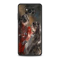 Phone Case For Xiaomi Poco X6 X5 X4 Pro 5G X3 NFC F5 F4 M5 M4 M3 F3 GT C51 C50 C55 Cover Cheng Heaven Official's Blessing For Poco X3 NFC