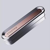 Portable Metal EDC Push Slider Fidget Toy Crisp Sound Mechanical Ratchet Stress Relief Anti Anxiety Desktop Toy ADHD Desk Toy