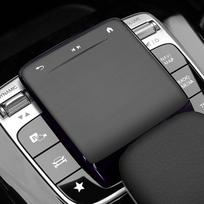 Automobilių priedai TPU Center Control pelės ekrano apsauginis dangtelis skirtas Mercedes Benz AB CLA GLE GLS GLB klasė W177 W247 C118 W167 juoda