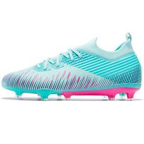 Mens Soccer Shoes Long Spikes Laceless FG Football Boots Men/Youth Outdoor Training Sneakers Chuteira Campo 35