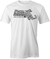 STATE MANDALA MASSACHUSETTS TShirt Tee Short-Sleeved Cotton HEART S1WSA785 XXXL