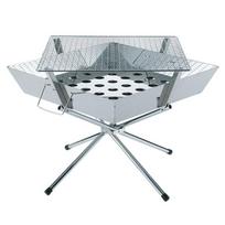 UNIFLAME Solo Fire Grill 683040 - Camping BBQ Grate for Campfire & Dutch Oven