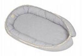 Kūdikių čiužinys BabyMatex PRESTIGE NATURAL LINEN 80x55 minkštas lino užvalkalas