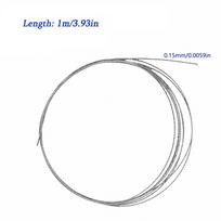 1 vnt. itin smulkus deimantinis pjovimo vielos pjūklas jadei, brangakmeniams, gintarui, papuošalams pjauti 0.15mm x 1meters