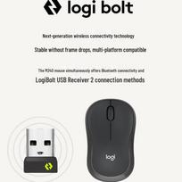 Logitech M240 Silent Wireless Bluetooth Mouse with Logi Bolt Receiver