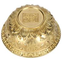 Classic Embossed Cornucopia Bowl Brass Feng Shui Treasure Basin  Feng Shui Prosperity