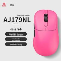 Ajazz AJ179NL Starflash Tri-mode Lightweight Gaming Mouse raudona