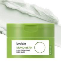 beplain Mung Bean Pore Cleansing Milk Balm Vegan Makeup Remover & Deep Pore Cleanser 100ml