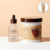 [Moisture Set] Carrot Carotene Calming Water Pads 60 Sheets + Carrot Effector 52ml