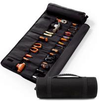 Multi-Purpose High Quality Tool Bag Professional Multi Pocket Hardware Tools Pouch Portable Roll UP Small Tools Organizer Bag BK