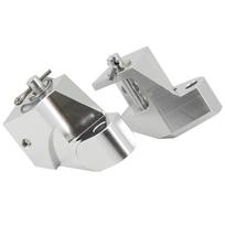 For BMW R1100RT R 1100 RT R1100 RT Driver Lower 1.5  Motorcycle Accessories Driver Foot Peg Lowering Kits sidabras