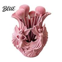 Decorative Pencil Cup for Office 3D Printed Pen Holder Fairies Desktop Organizer Pens Pencils Makeup Brushes Artistic Storage Container Minimalist B rožinė