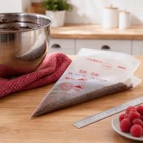 100PCS Disposable Icing Bags Non-Slip Disposable Piping Bags Thickened  Cupcake Frosting M