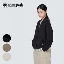 [Snowpeak] Women's V-Neck Cardigan (S24FWFFJ63) Cocoa-85