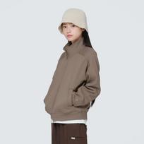 [Snowpeak] Women's Stand Neck Zip-up Cocoa (S24FWFFJ61) 85