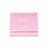 Coil 2027 Desk Calendar Mini Flip Calendar New Standing Calendar  Desk Planning White