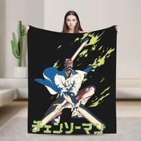 Chainsaw Man The Movie Reze Arc Throw Blanket for Couch Soft Cozy Plush Blanket Multiple Sizes Bedspread for All Seasons Size: 75*100cm, Weight: 230 GSM