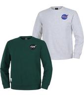 Nasa Unisex Cotton Semi-Oversized Long-Sleeve Sweatshirt 2-Piece Set 110