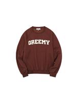 Grimi Old School Logo Sweatshirts(Brown) L