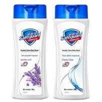 Safeguard Moisturizing Shower Gel - Pure White & Lavender (2x180g Travel Pack)