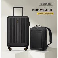 LEVEL8 Business Travel Backpack and Luggage Set