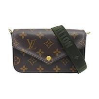 [Pre-Owned] Multi Pochette Accessoires Felicie Stylish Versatile Portable Classic Monogram Canvas Three-In-One Combination Bag Coi - Excellent #LSOGK0 ONE SIZE