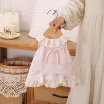 Cute Lace Love Heart Sleeveless Baby Romper Summer Infant Casual Clothes 66cm