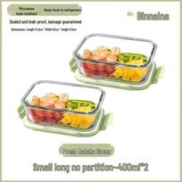 Microwaveable Glass Bento Box with Lid