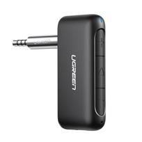 Odbiornik dźwięku audio do samochodu bluetooth 5.0 aux mini jack czarny