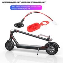Dust Plug Cap Power Charging Outdoor Portable Scooter Electric Scooter Cord Cable Skateboard for M365 Scooter Parts