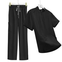Scrubs Uniforms Sets for Women Medical Scrubs Set Brush Hospital Uniform Nurse Nursing Scrubs Waterproof Medical Uniforms Set S juoda