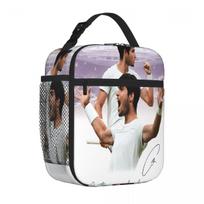 Bestselling Tenis - Carlos Alcaraz Toddler Style Lunch Handbag Mountain Trip Insulated Food Bag One Size