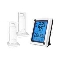 Wireless  Weather Station ℉/℃ Thermo meter Hygrometer for w/ 3 Forecast Sensor 1