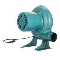 12V 30/40/60/80/100W Barbecue Fan Air Blower Picnic Grill Wood Stove Cooking Fan blue