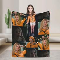 Death Stranding Game Blankets Fleece Printed Multi-function Warm Throw Blanket for Bedding Car Bedspreads Size: 75*100cm, Weight: 230 GSM
