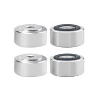 4Pcs Aluminum Alloy Speaker Spikes Stand Feet Pad for Easy Installation Durability and Enhances Sound Fidelities