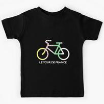 Tour De France Dviratininkų Menas | Riboto Leidimo Vaikų Marškinėliai 120