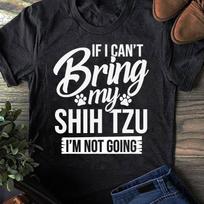 Funny Shih Tzu Lover T-Shirt: Dog Mom Gift M